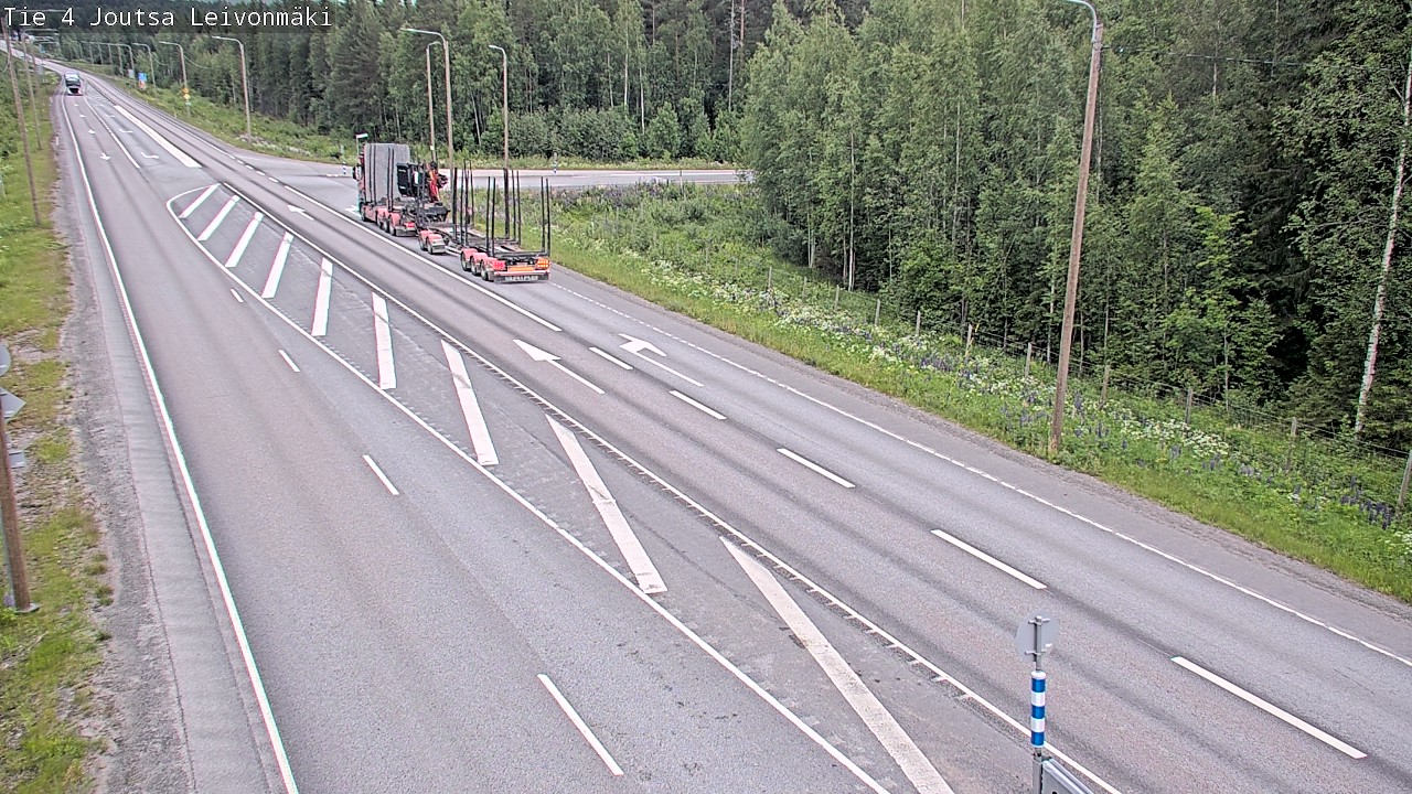 Kelikamerat Kuva Tie 4 Joutsa Leivonmäki, Joutsa, Keski-Suomi
