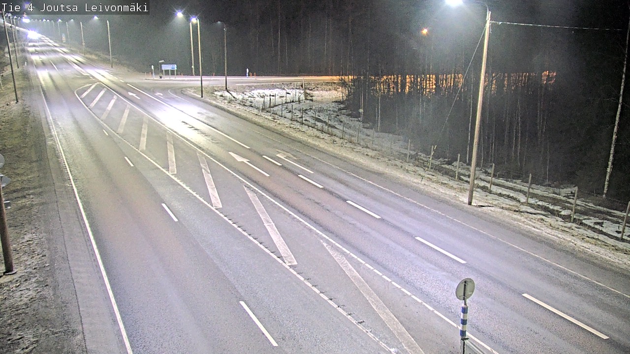 Weather Camera Image Road 4 Joutsa Leivonmäki, Joutsa, Keski-Suomi