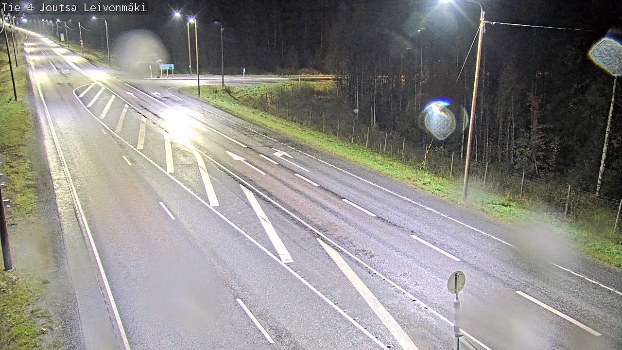 Weather Camera Image Road 4 Joutsa Leivonmäki, Joutsa, Keski-Suomi