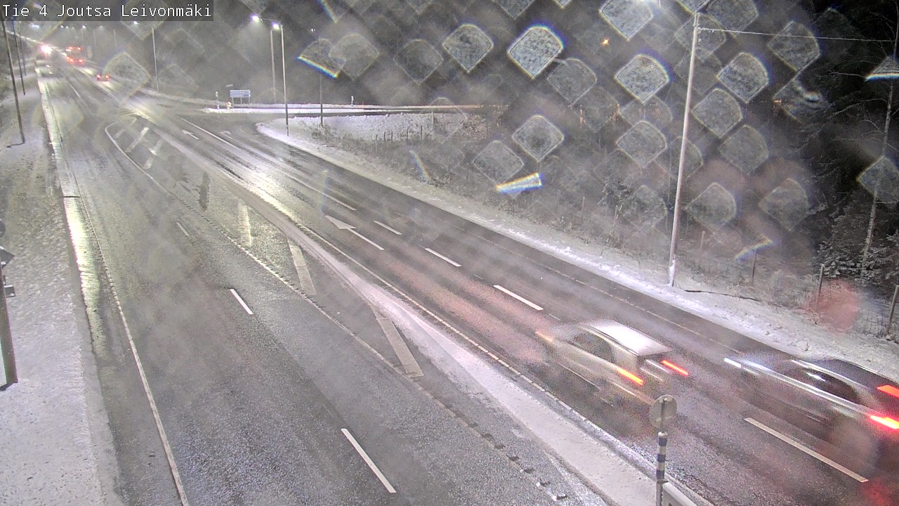 Weather Camera Image Väg 4 Joutsa Leivonmäki, Joutsa, Keski-Suomi