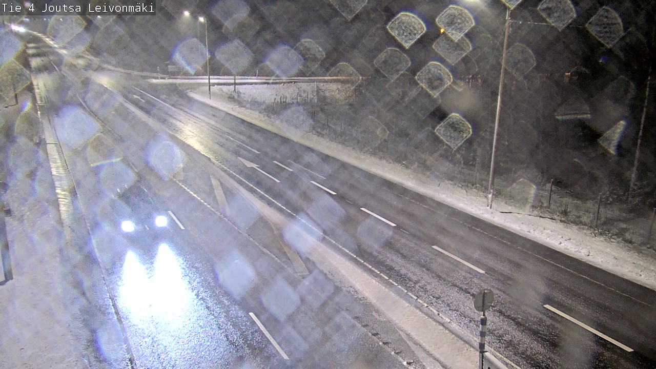 Weather Camera Image Väg 4 Joutsa Leivonmäki, Joutsa, Keski-Suomi