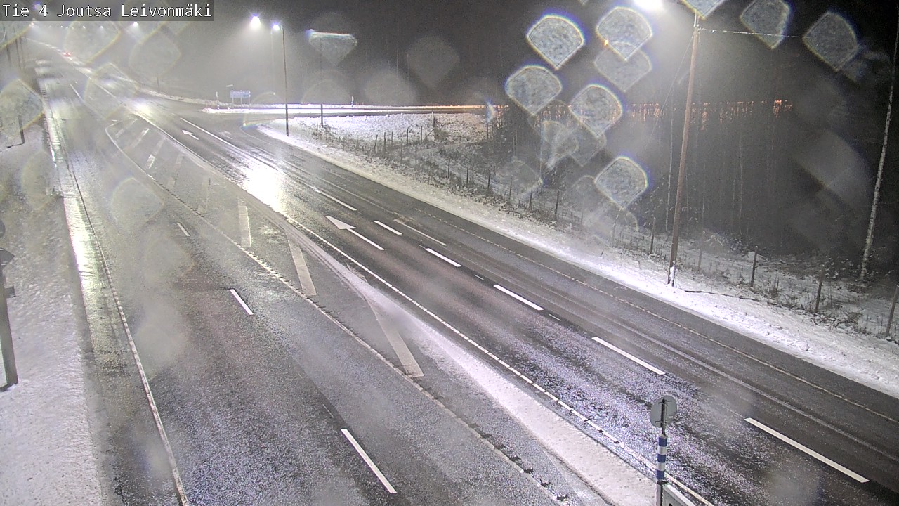 Weather Camera Image Väg 4 Joutsa Leivonmäki, Joutsa, Keski-Suomi