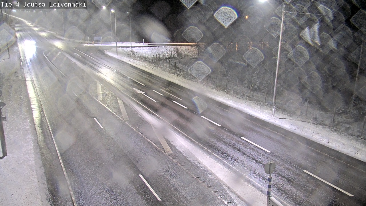 Weather Camera Image Väg 4 Joutsa Leivonmäki, Joutsa, Keski-Suomi