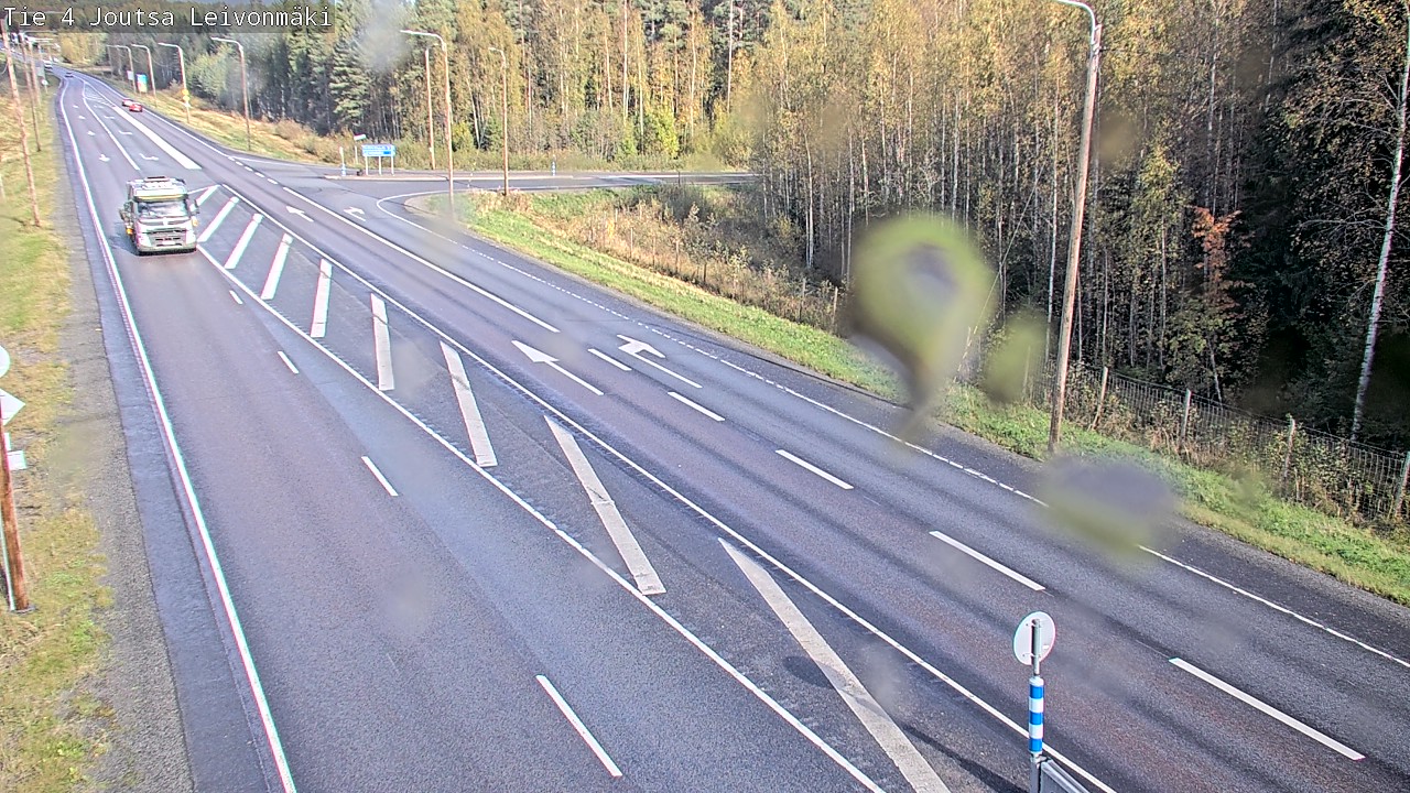 Weather Camera Image Road 4 Joutsa Leivonmäki, Joutsa, Keski-Suomi