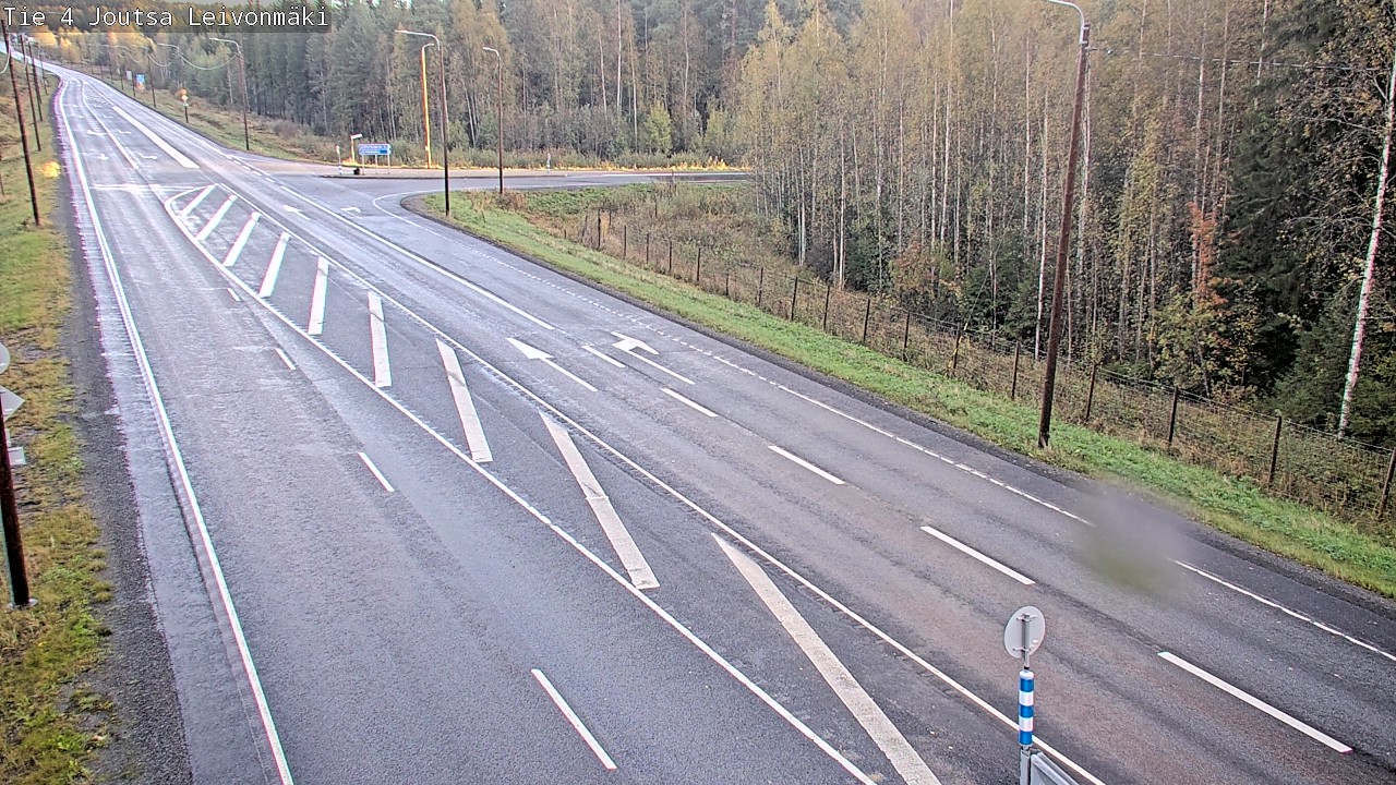 Weather Camera Image Road 4 Joutsa Leivonmäki, Joutsa, Keski-Suomi