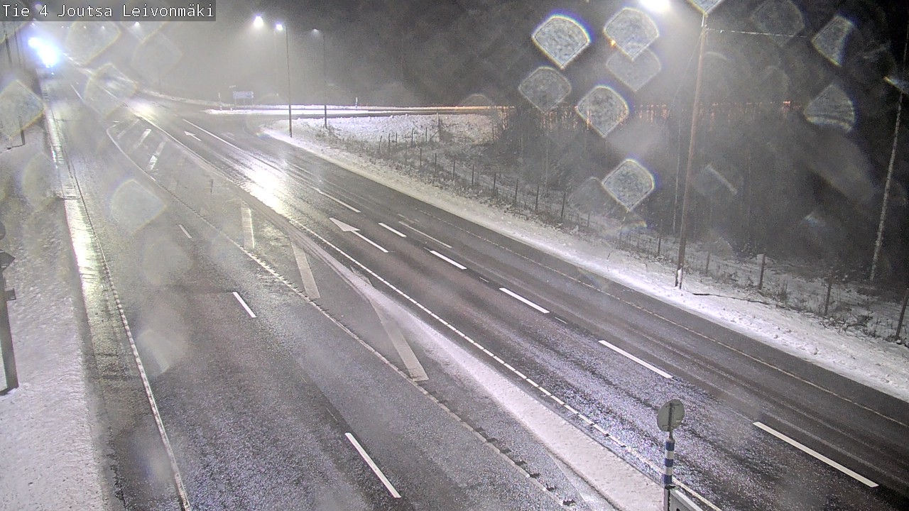 Weather Camera Image Väg 4 Joutsa Leivonmäki, Joutsa, Keski-Suomi