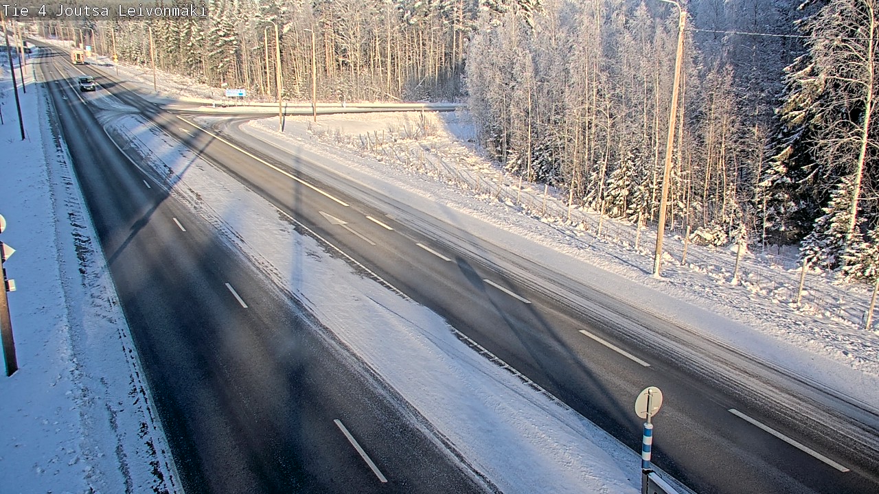 Weather Camera Image Road 4 Joutsa Leivonmäki, Joutsa, Keski-Suomi