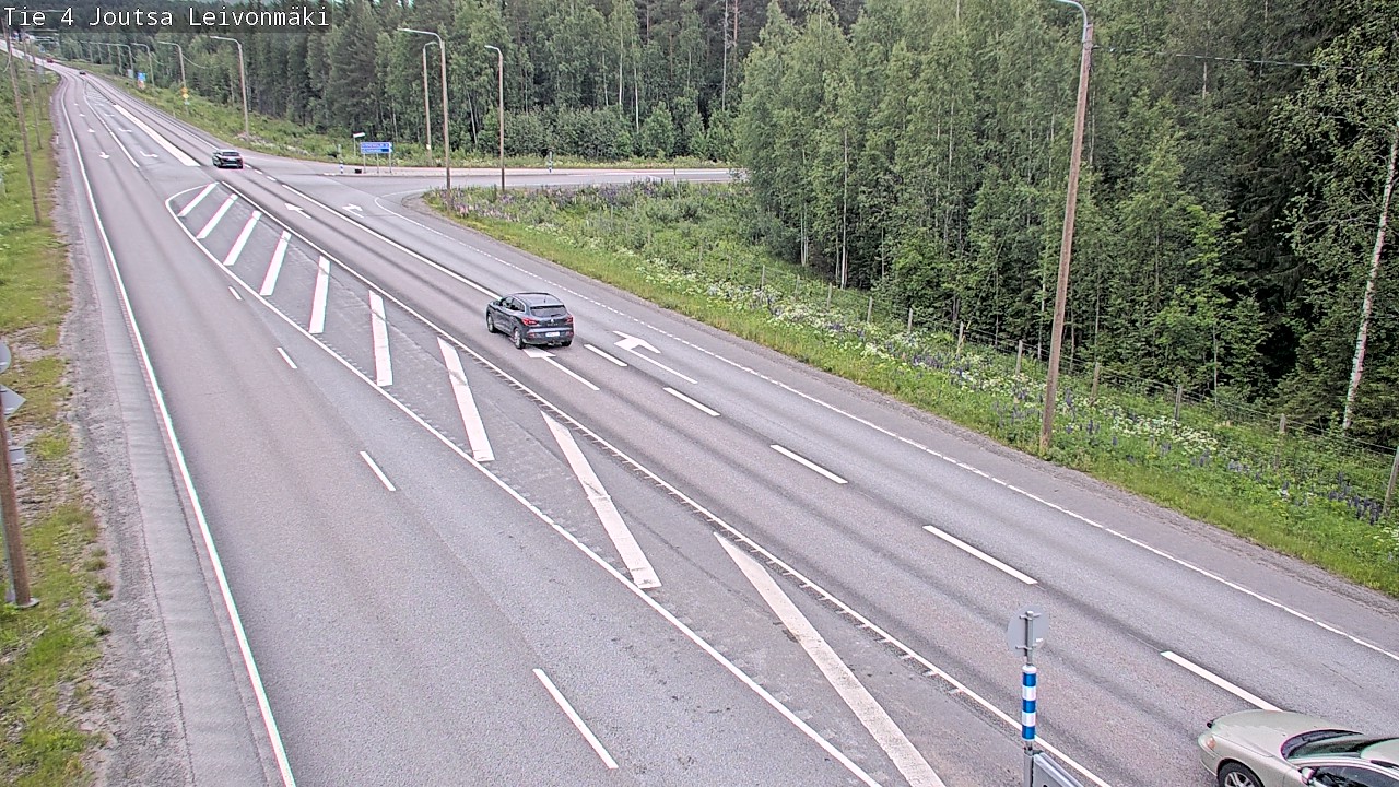 Kelikamerat Kuva Tie 4 Joutsa Leivonmäki, Joutsa, Keski-Suomi
