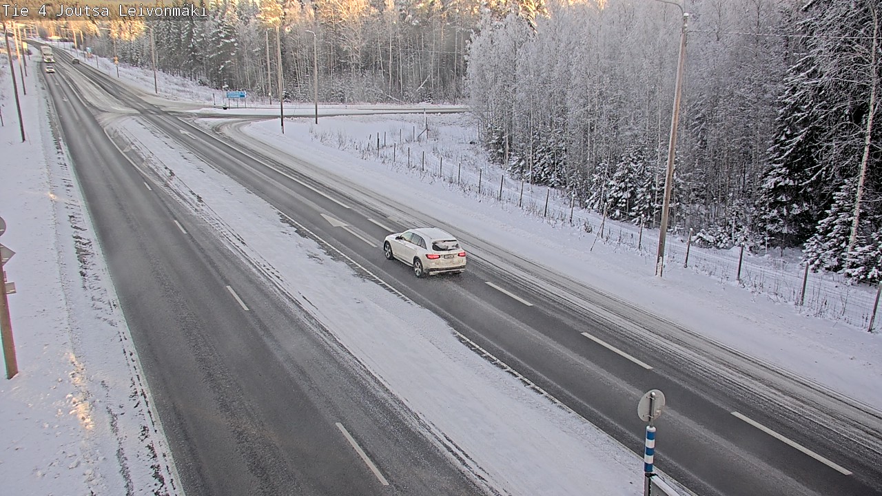 Weather Camera Image Road 4 Joutsa Leivonmäki, Joutsa, Keski-Suomi