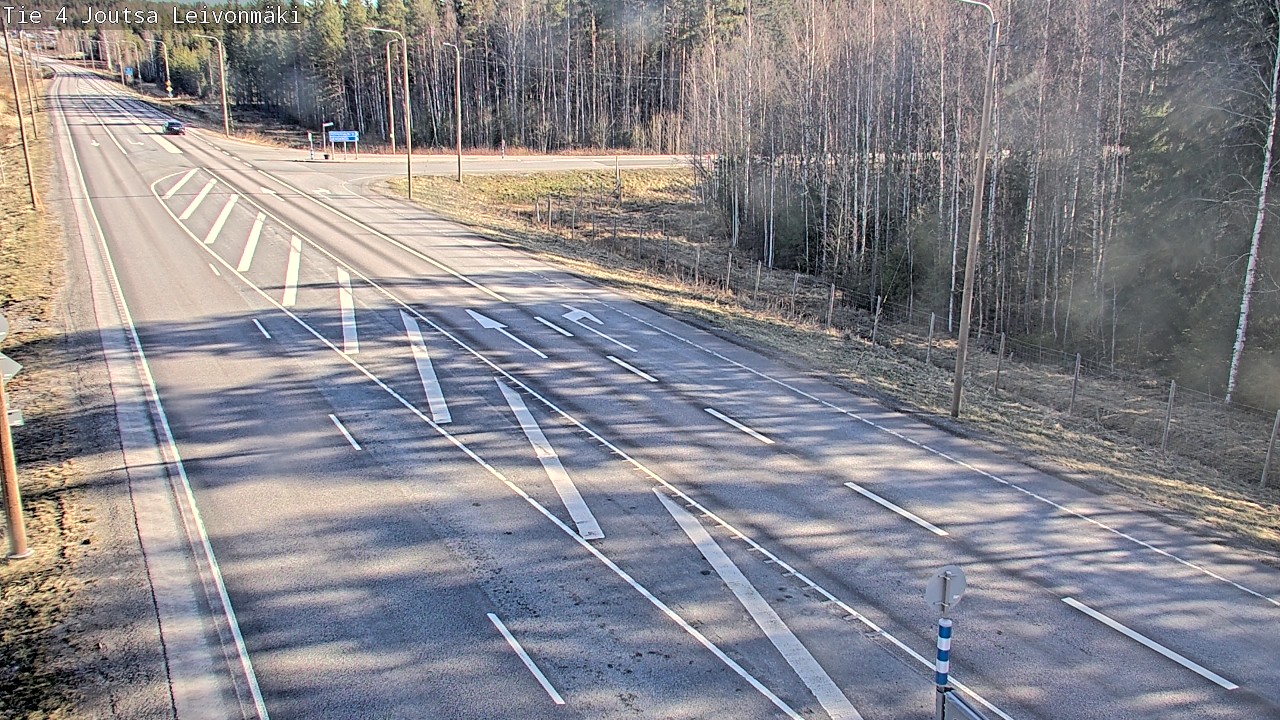 Weather Camera Image Road 4 Joutsa Leivonmäki, Joutsa, Keski-Suomi