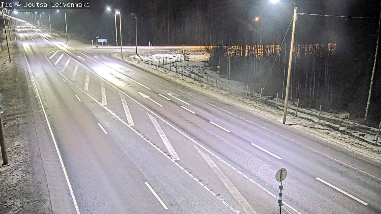 Weather Camera Image Road 4 Joutsa Leivonmäki, Joutsa, Keski-Suomi
