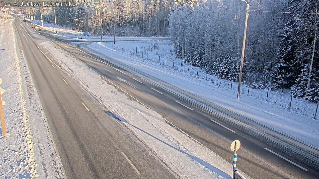 Weather Camera Image Road 4 Joutsa Leivonmäki, Joutsa, Keski-Suomi