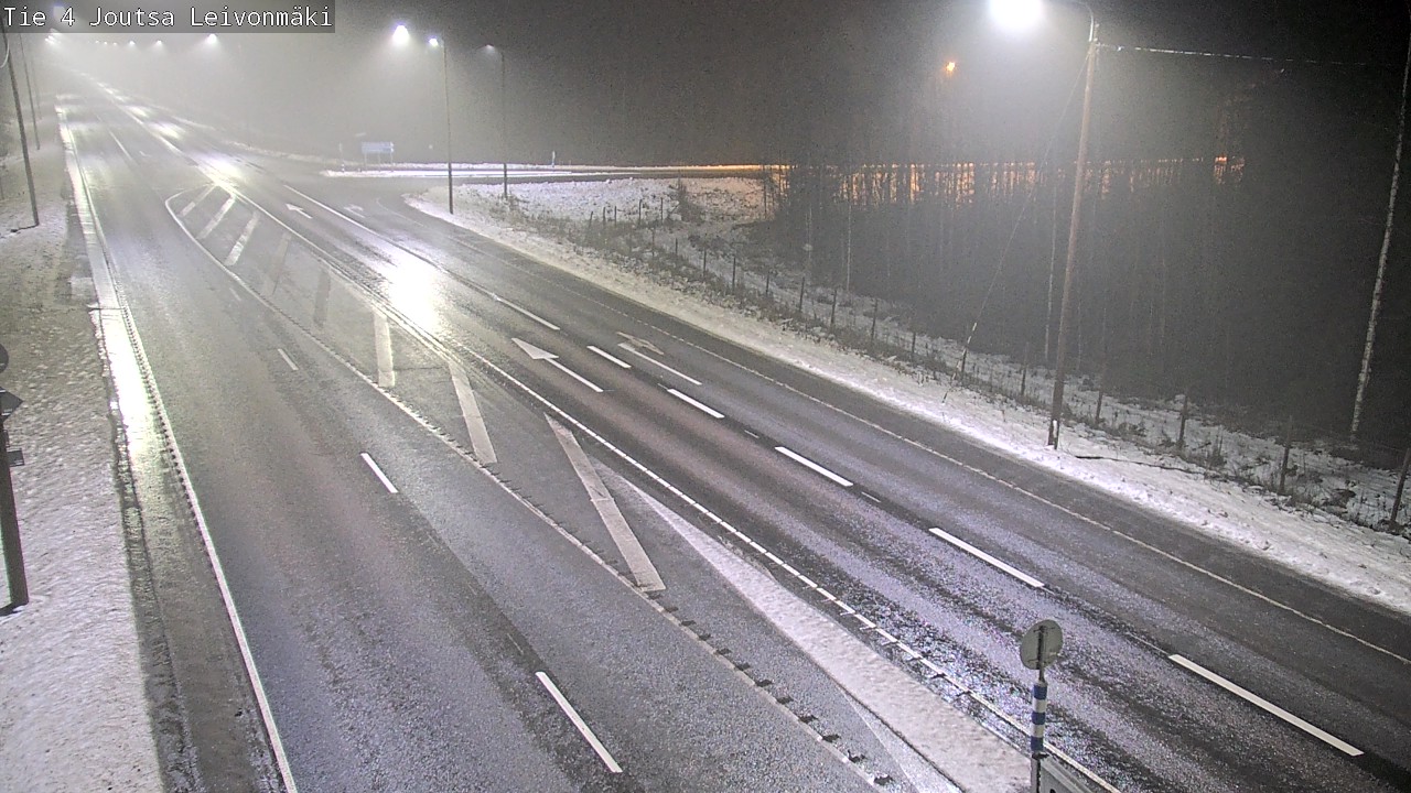 Weather Camera Image Väg 4 Joutsa Leivonmäki, Joutsa, Keski-Suomi
