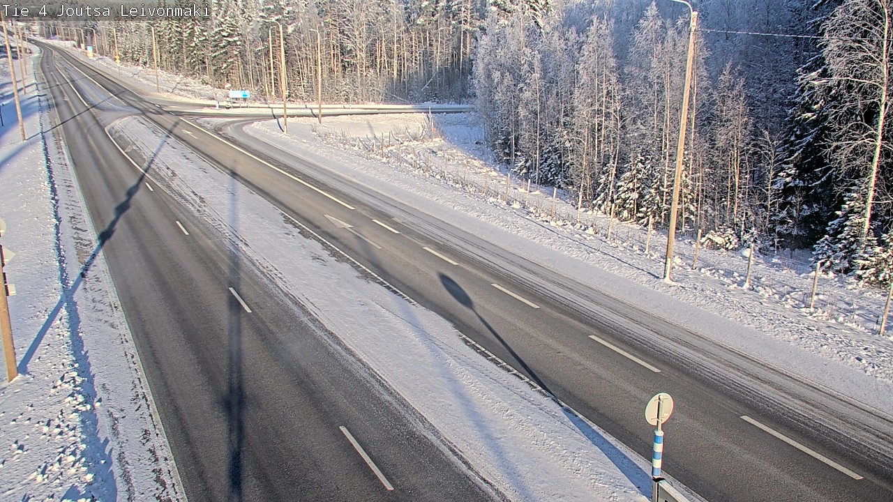 Weather Camera Image Road 4 Joutsa Leivonmäki, Joutsa, Keski-Suomi