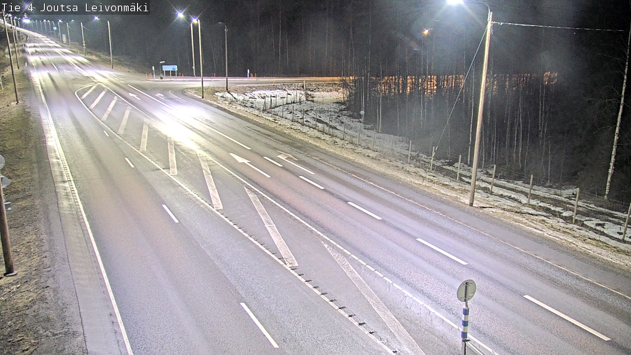 Weather Camera Image Road 4 Joutsa Leivonmäki, Joutsa, Keski-Suomi