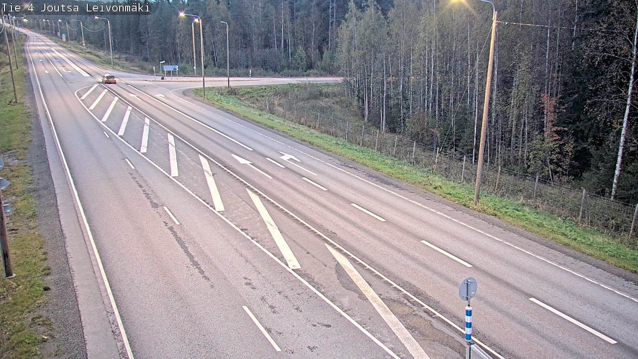 Weather Camera Image Road 4 Joutsa Leivonmäki, Joutsa, Keski-Suomi