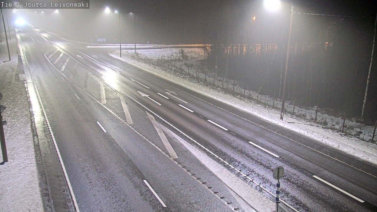 Weather Camera Image Väg 4 Joutsa Leivonmäki, Joutsa, Keski-Suomi