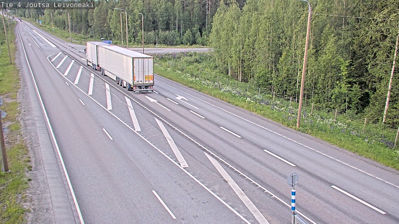 Kelikamerat Kuva Tie 4 Joutsa Leivonmäki, Joutsa, Keski-Suomi