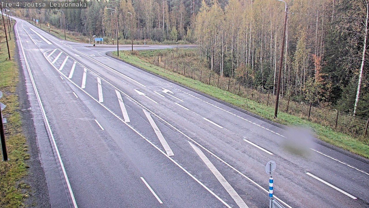 Weather Camera Image Road 4 Joutsa Leivonmäki, Joutsa, Keski-Suomi