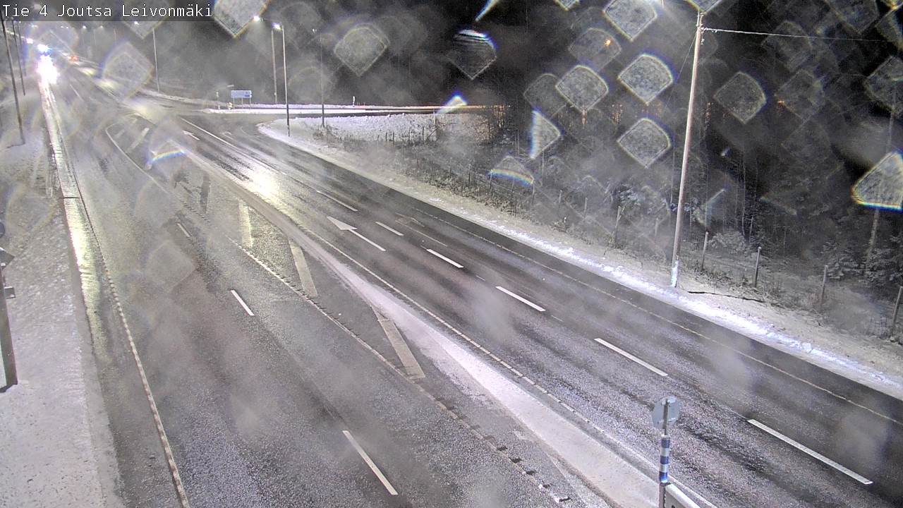 Weather Camera Image Väg 4 Joutsa Leivonmäki, Joutsa, Keski-Suomi