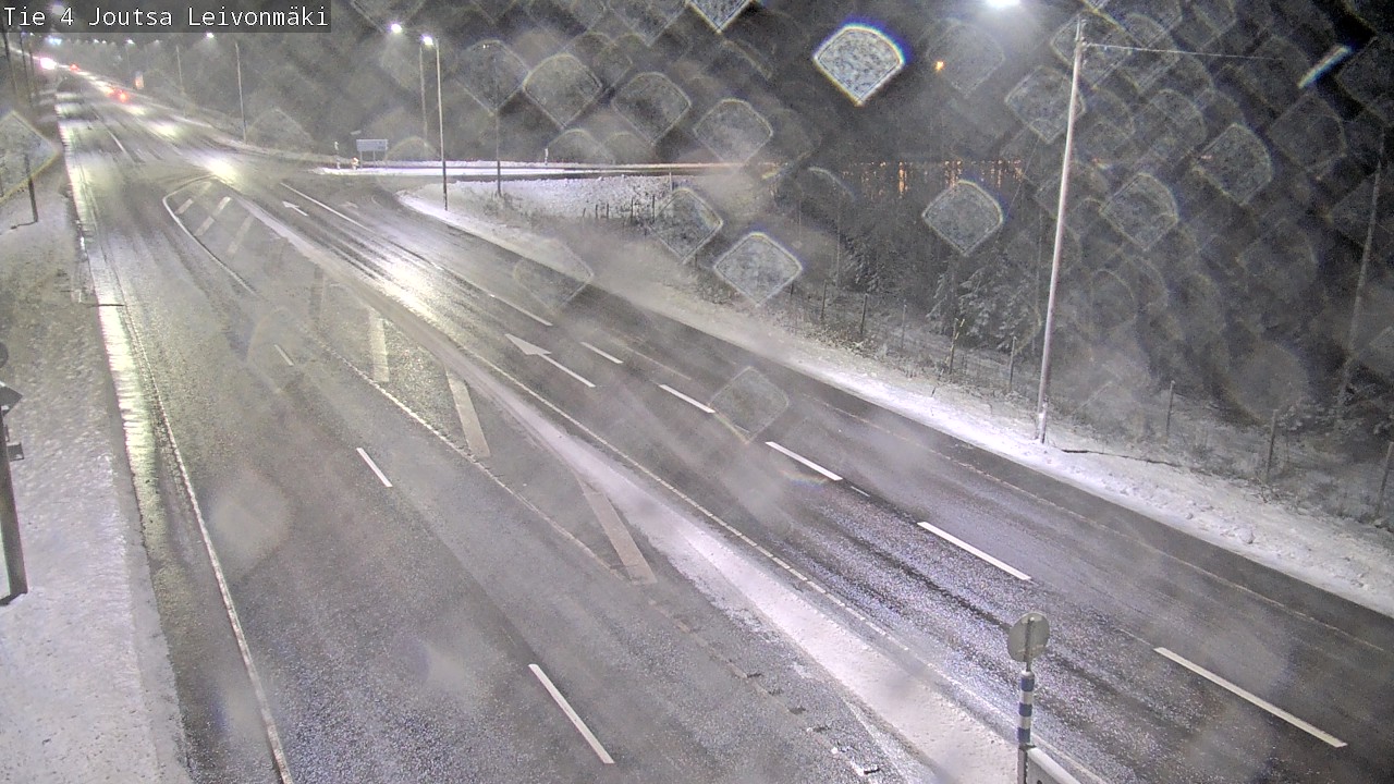 Weather Camera Image Väg 4 Joutsa Leivonmäki, Joutsa, Keski-Suomi