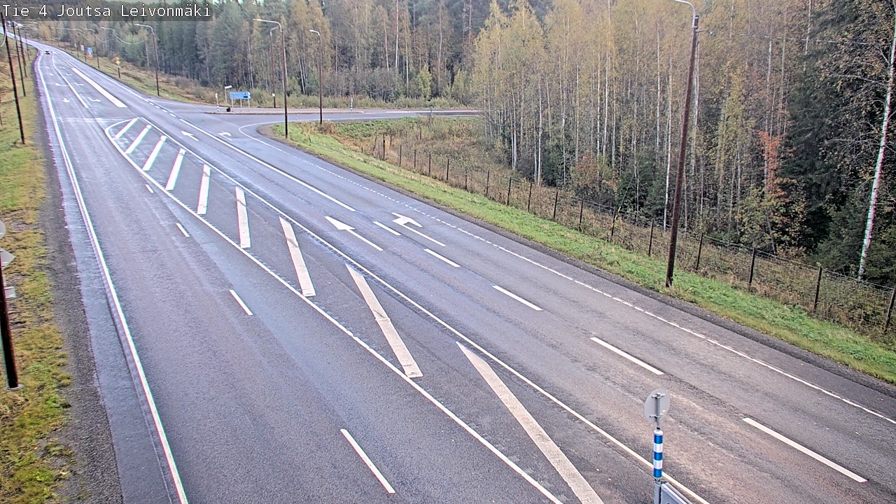 Weather Camera Image Road 4 Joutsa Leivonmäki, Joutsa, Keski-Suomi