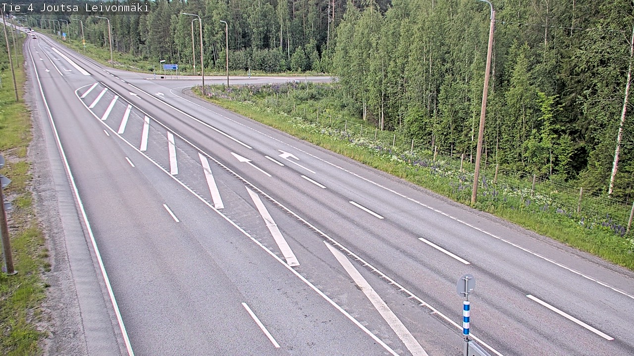 Kelikamerat Kuva Tie 4 Joutsa Leivonmäki, Joutsa, Keski-Suomi