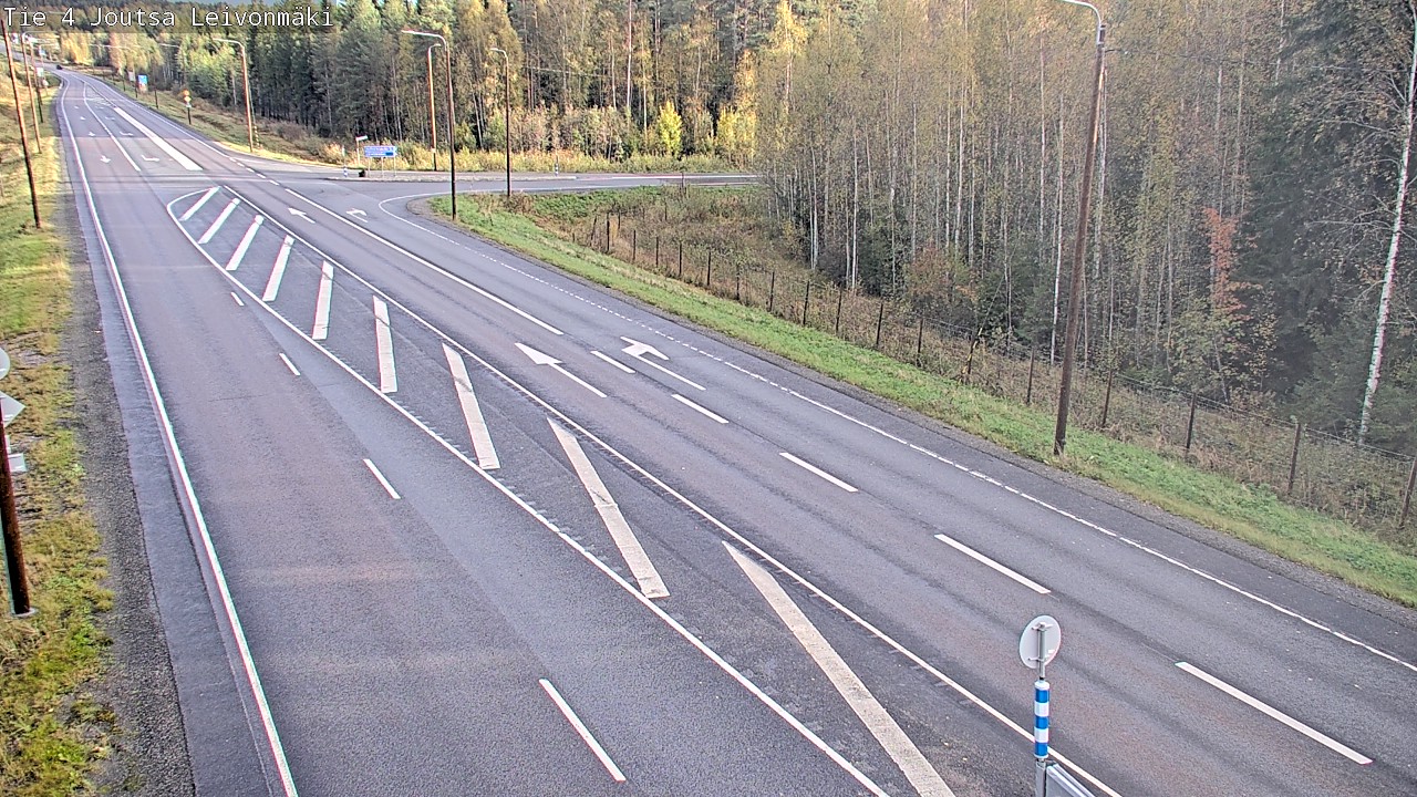 Weather Camera Image Road 4 Joutsa Leivonmäki, Joutsa, Keski-Suomi