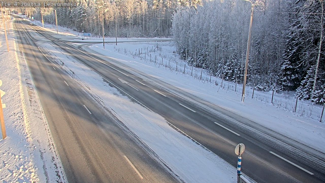 Weather Camera Image Road 4 Joutsa Leivonmäki, Joutsa, Keski-Suomi