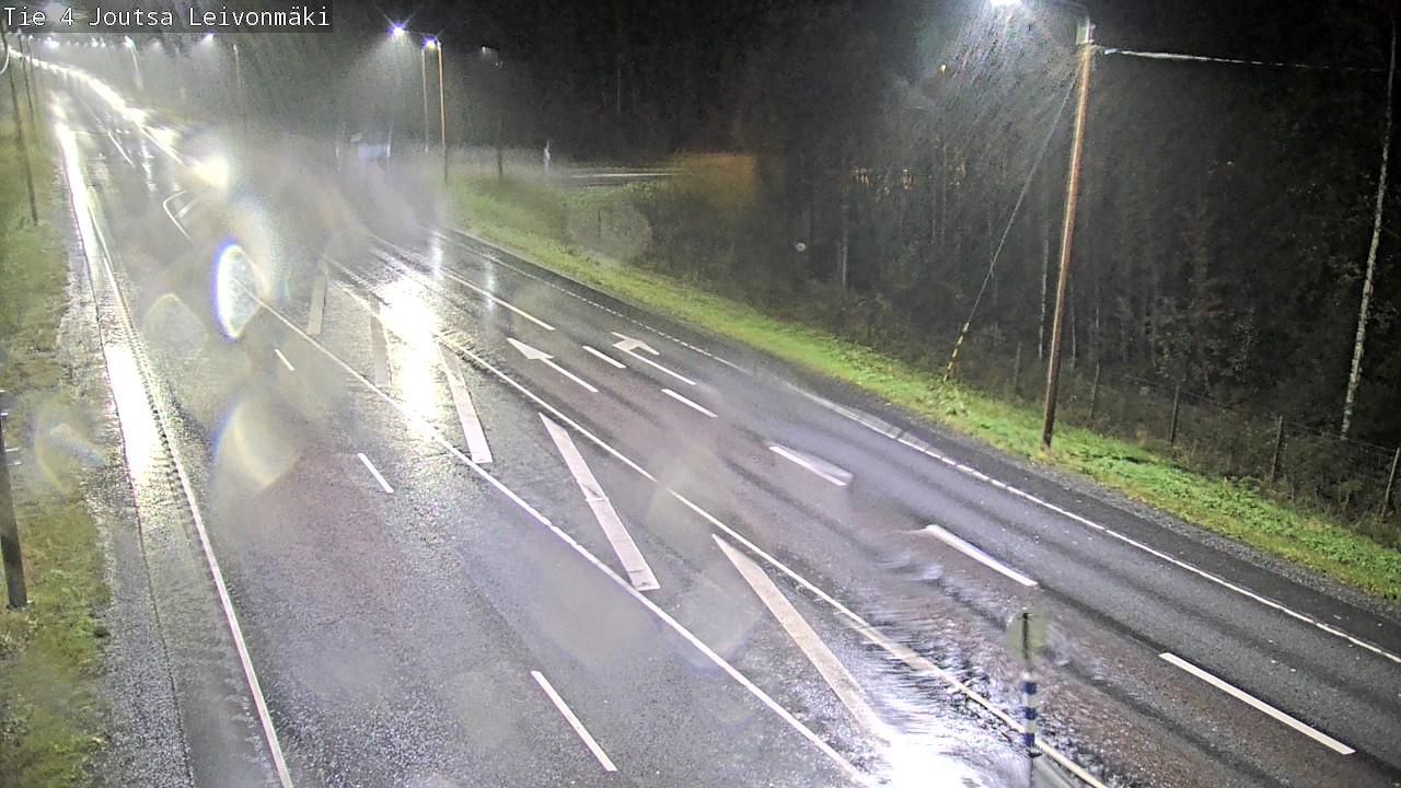Weather Camera Image Road 4 Joutsa Leivonmäki, Joutsa, Keski-Suomi