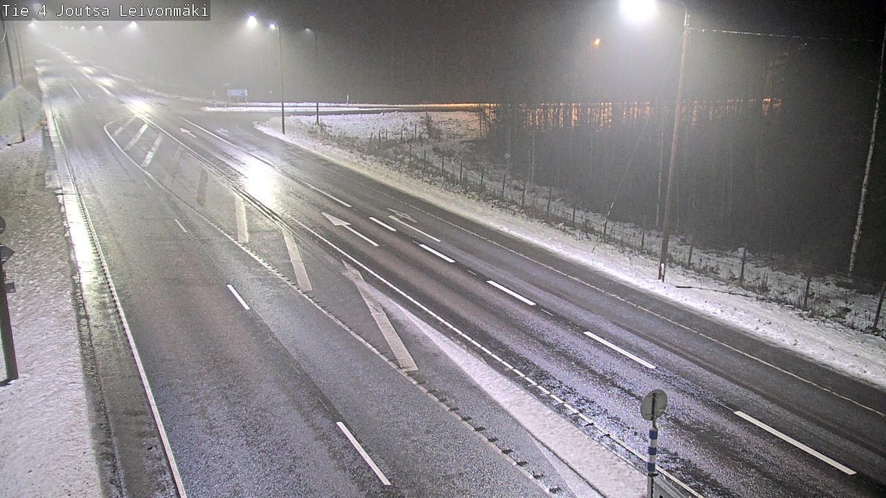 Weather Camera Image Väg 4 Joutsa Leivonmäki, Joutsa, Keski-Suomi