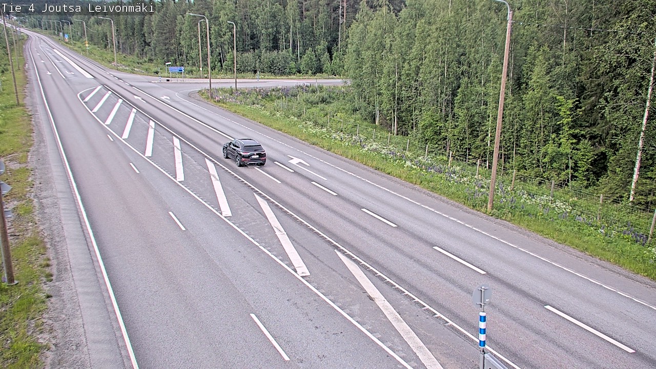 Kelikamerat Kuva Tie 4 Joutsa Leivonmäki, Joutsa, Keski-Suomi