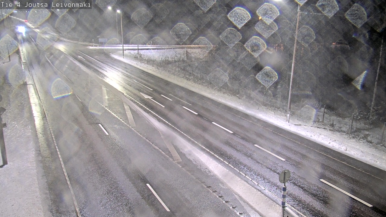 Weather Camera Image Väg 4 Joutsa Leivonmäki, Joutsa, Keski-Suomi