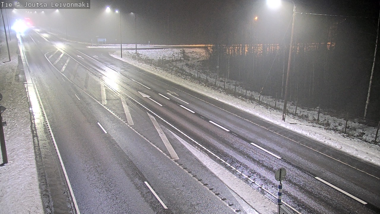 Weather Camera Image Väg 4 Joutsa Leivonmäki, Joutsa, Keski-Suomi
