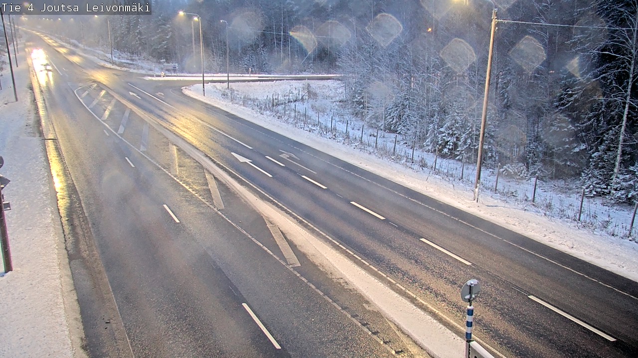 Weather Camera Image Road 4 Joutsa Leivonmäki, Joutsa, Keski-Suomi