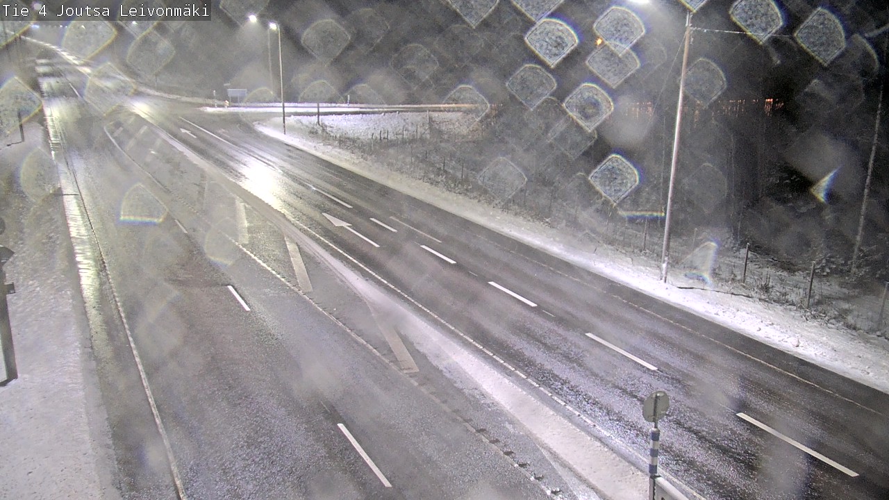 Weather Camera Image Väg 4 Joutsa Leivonmäki, Joutsa, Keski-Suomi