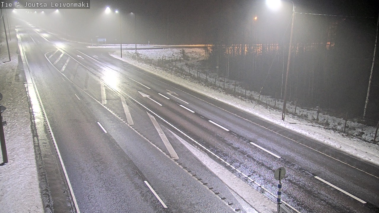 Weather Camera Image Väg 4 Joutsa Leivonmäki, Joutsa, Keski-Suomi