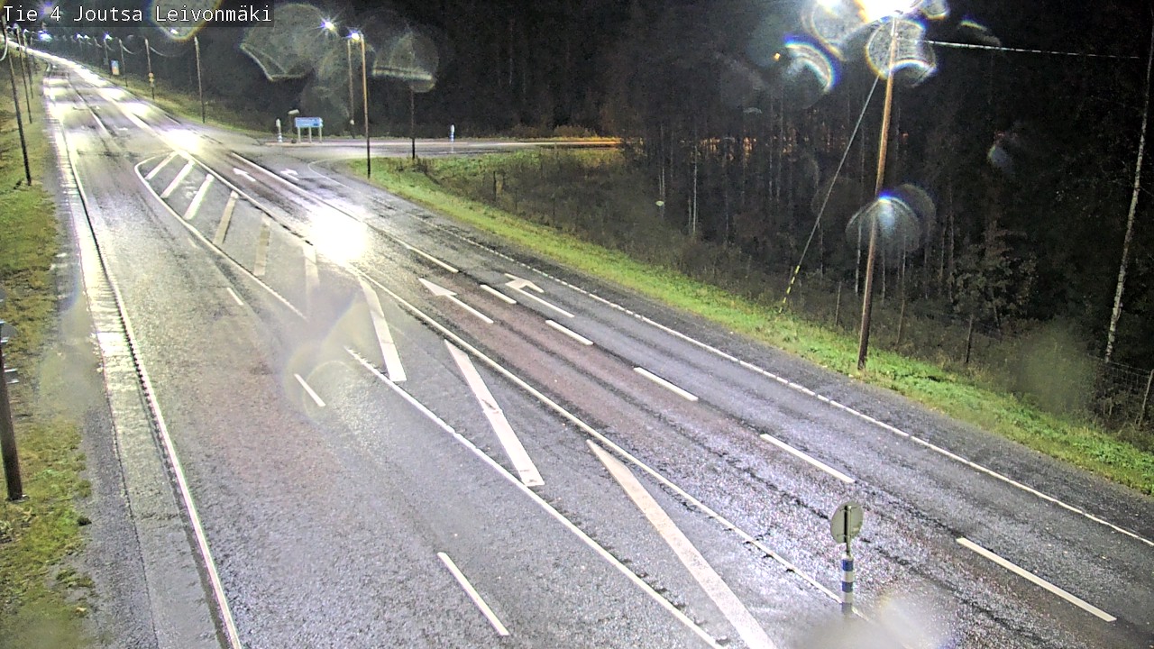 Weather Camera Image Road 4 Joutsa Leivonmäki, Joutsa, Keski-Suomi