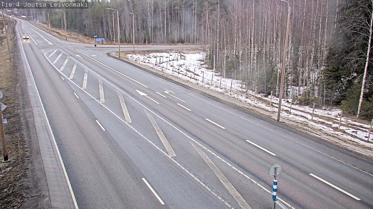 Weather Camera Image Road 4 Joutsa Leivonmäki, Joutsa, Keski-Suomi