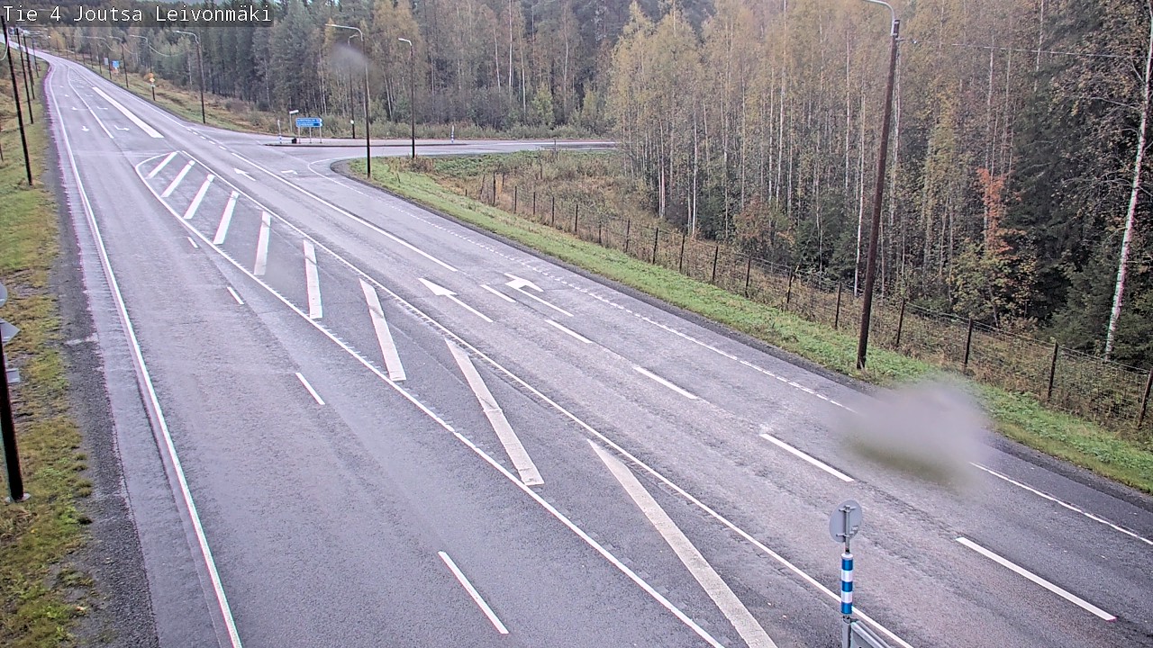 Weather Camera Image Road 4 Joutsa Leivonmäki, Joutsa, Keski-Suomi