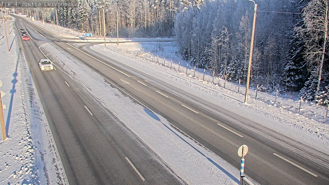 Weather Camera Image Road 4 Joutsa Leivonmäki, Joutsa, Keski-Suomi