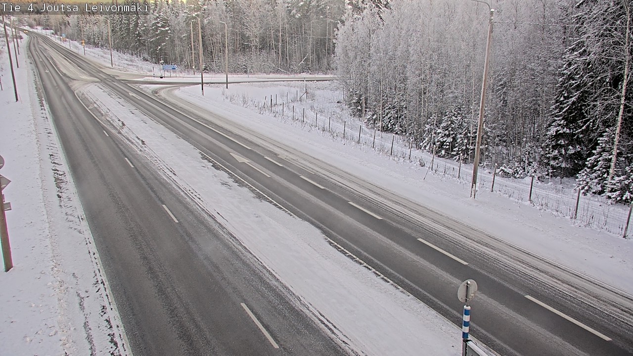 Weather Camera Image Road 4 Joutsa Leivonmäki, Joutsa, Keski-Suomi