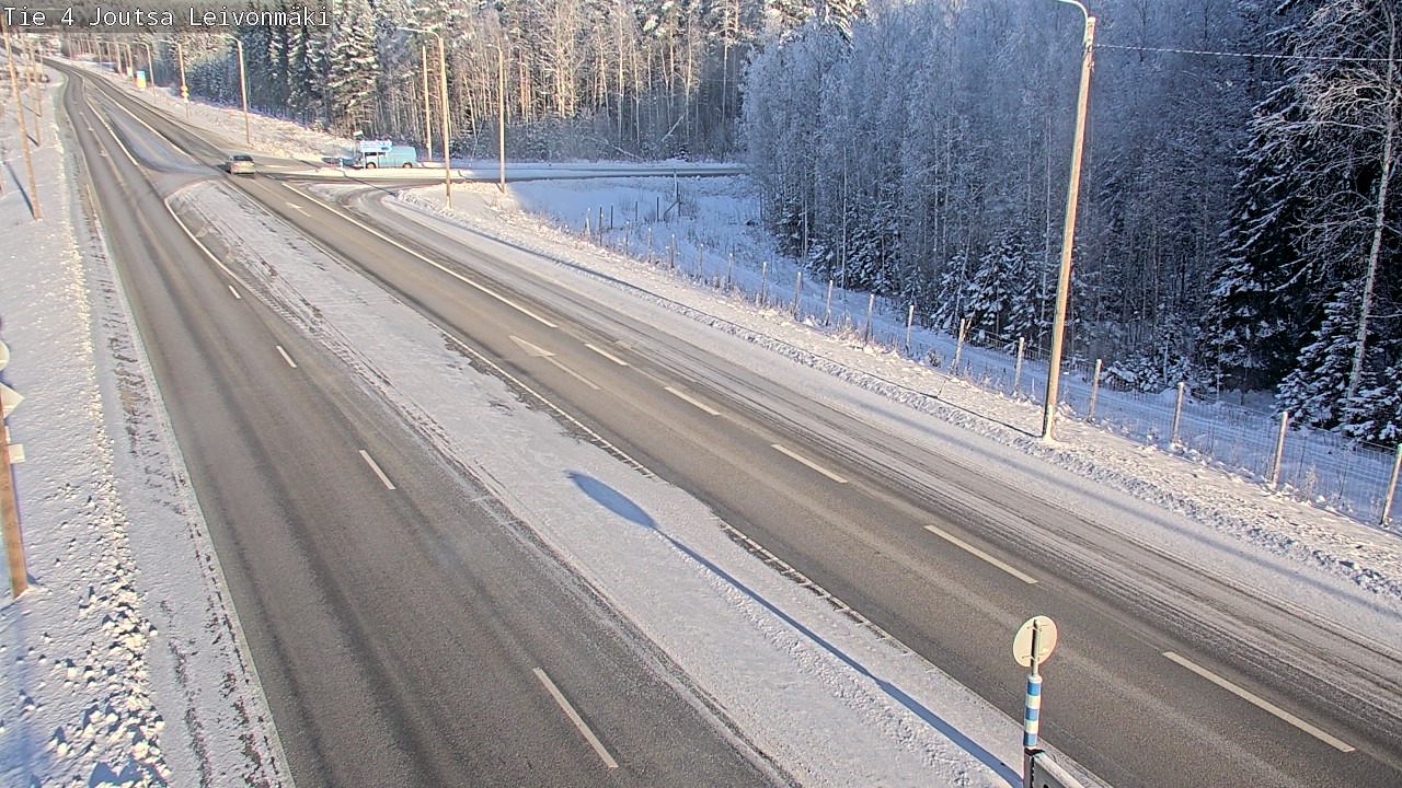 Weather Camera Image Road 4 Joutsa Leivonmäki, Joutsa, Keski-Suomi