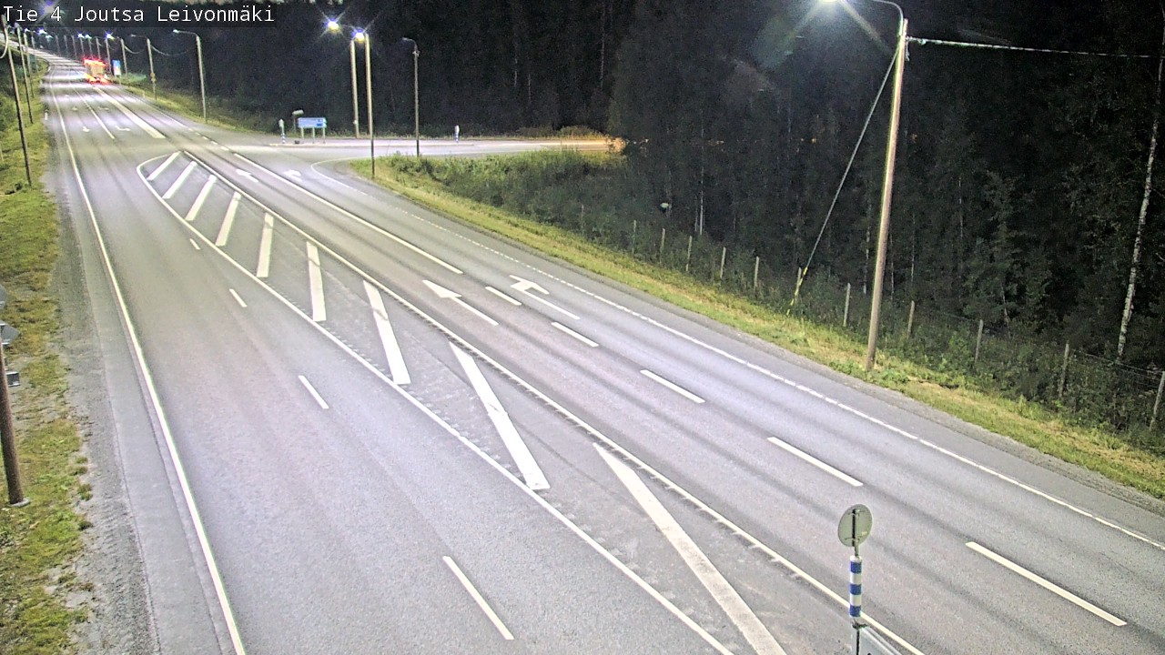 Weather Camera Image Väg 4 Joutsa Leivonmäki, Joutsa, Keski-Suomi
