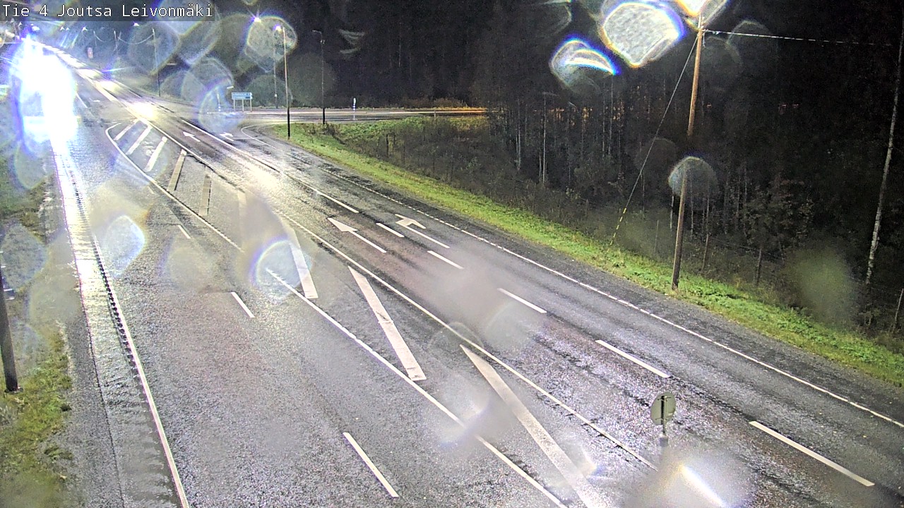 Weather Camera Image Road 4 Joutsa Leivonmäki, Joutsa, Keski-Suomi
