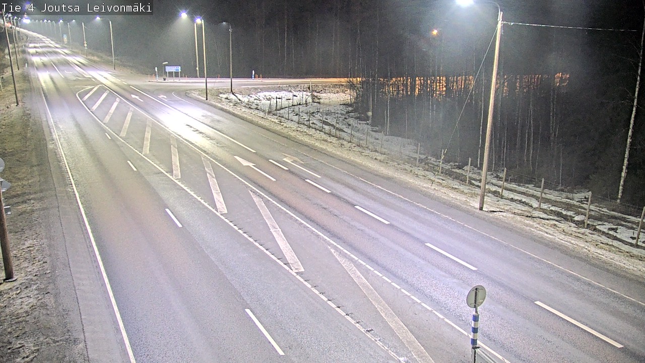 Weather Camera Image Road 4 Joutsa Leivonmäki, Joutsa, Keski-Suomi