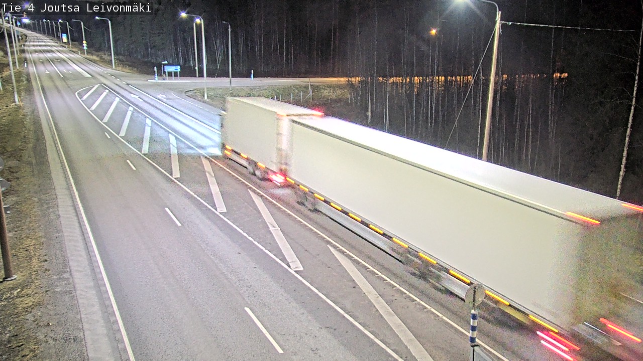 Weather Camera Image Road 4 Joutsa Leivonmäki, Joutsa, Keski-Suomi