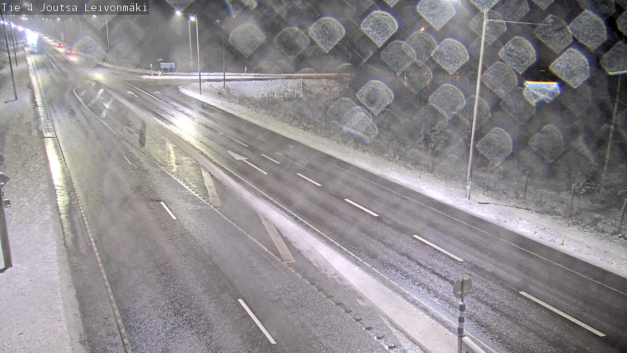 Weather Camera Image Väg 4 Joutsa Leivonmäki, Joutsa, Keski-Suomi