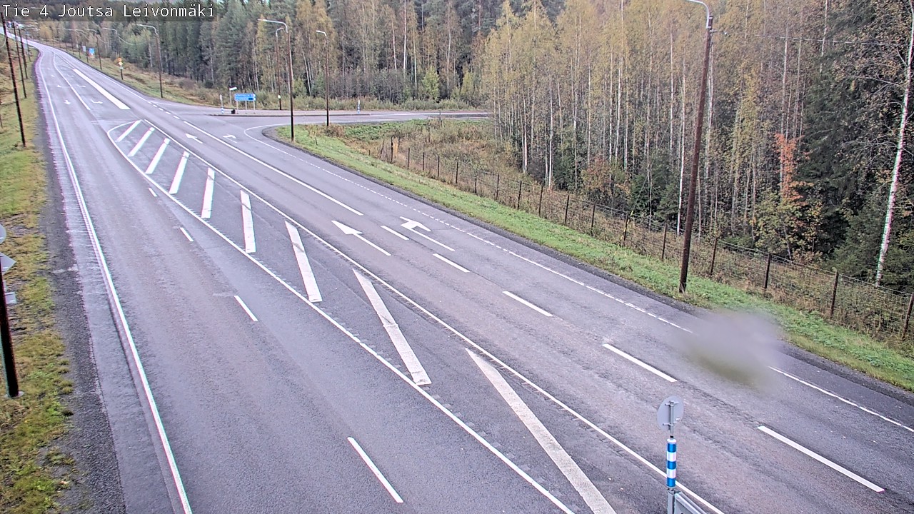 Weather Camera Image Road 4 Joutsa Leivonmäki, Joutsa, Keski-Suomi