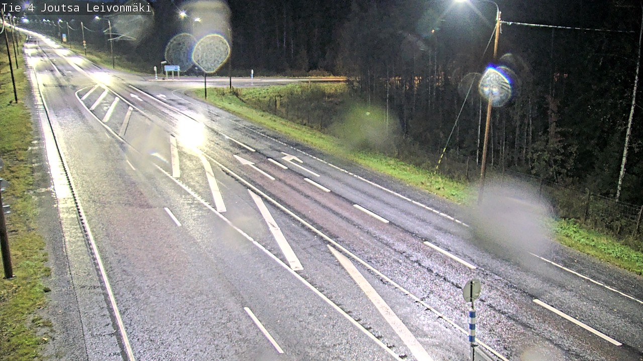 Weather Camera Image Road 4 Joutsa Leivonmäki, Joutsa, Keski-Suomi